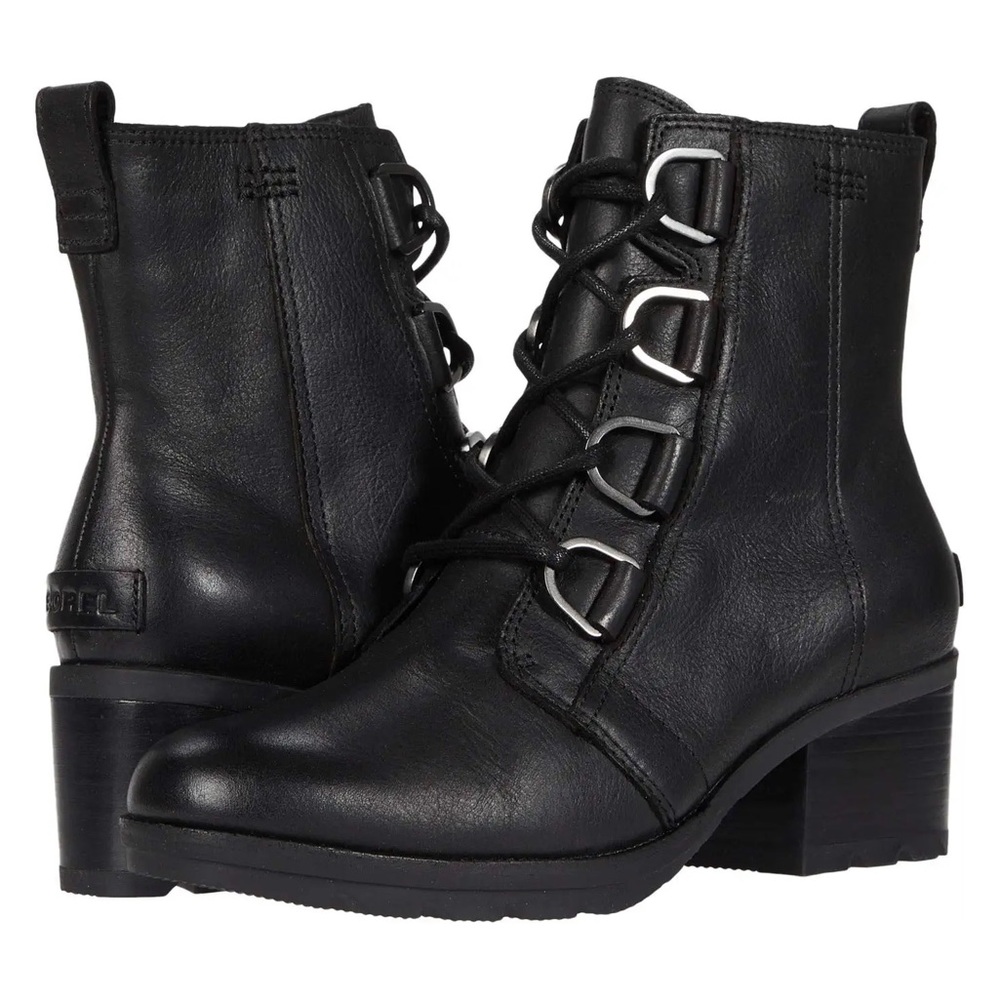 Sorel Cate Lace Up Boots - worn only once !
